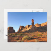 Carte Postale Trois soeurs au Parc national des Arches (Devant / Derrière)