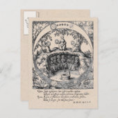 Carte Postale Trois soeurs de l'alchimie (Devant / Derrière)