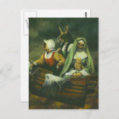 Carte postale Trois Sorcières (Devant / Derrière)