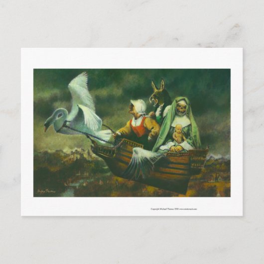 Carte Postale Trois Sorcières Conception (Devant)