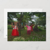 Carte Postale Trois souris aveugles (Devant / Derrière)