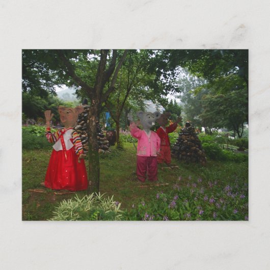 Carte Postale Trois souris aveugles (Devant)