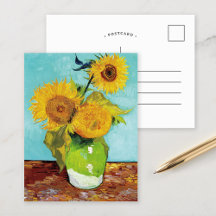 Trois tournfleurs | Vincent Van Gogh