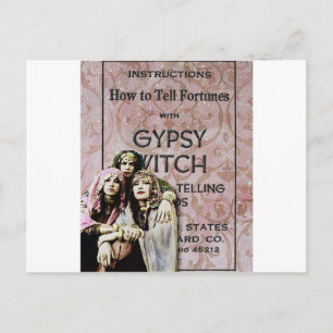 Carte Postale Trois Tsiganes, art altéré