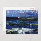 Carte Postale Trois voiliers (Devant / Derrière)