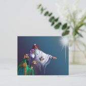 Carte Postale TROIS WISEMEN & STAR par SHARON SHARPE (Debout devant)