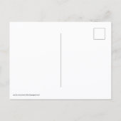 Carte Postale Trois zèbres peignant (Dos)