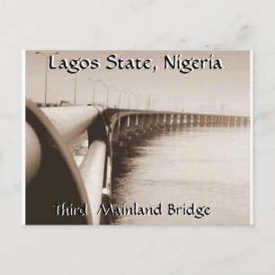 Carte Postale Troisième pont continental, État de Lagos, Nigeria