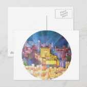 Carte Postale Troisième Temple de Jérusalem (Devant / Derrière)