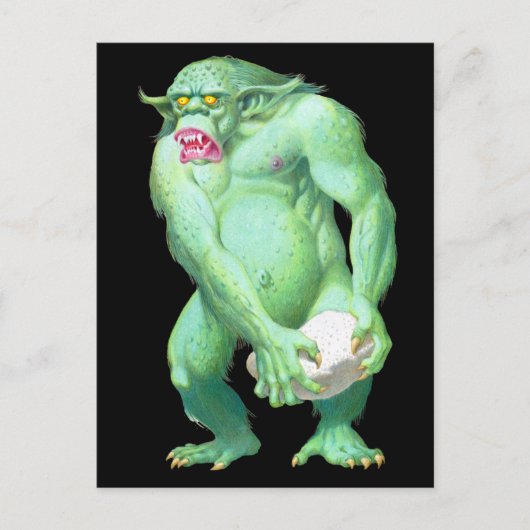 Carte postale Troll (Devant)