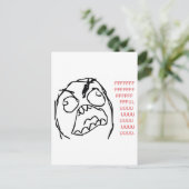 Carte Postale Troll. (Debout devant)