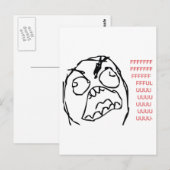 Carte Postale Troll. (Devant / Derrière)