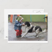 Carte Postale Troll a mon nez (Devant / Derrière)