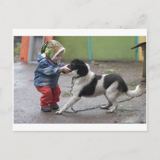 Carte Postale Troll a mon nez (Devant)