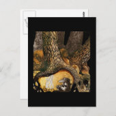 Carte Postale Troll by a Campfire (Devant / Derrière)