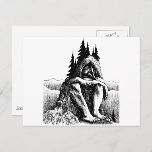 Carte Postale troll-clipart-14 (Devant / Derrière)