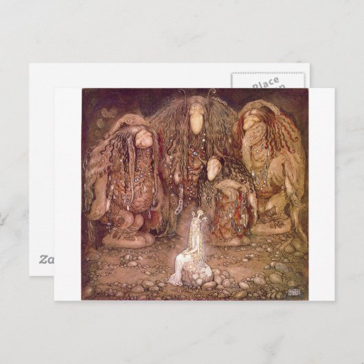 Carte Postale troll-cliparte (Devant / Derrière)