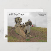 Carte postale troll danoise cool ! (Devant / Derrière)