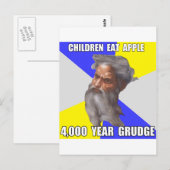 Carte Postale Troll God Grudge (Devant / Derrière)