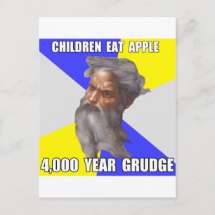 Carte Postale Troll God Grudge