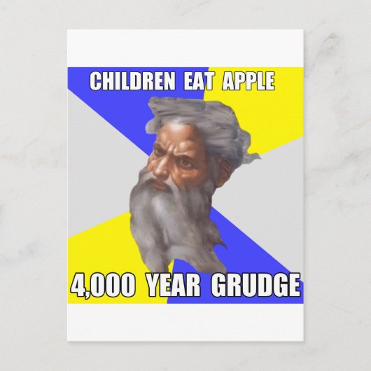 Carte Postale Troll God Grudge (Devant)