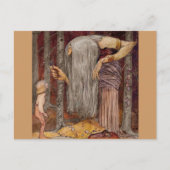 Carte Postale Troll Offering a Little Branch (Devant)