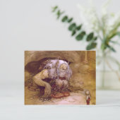 Carte Postale Troll with Little Boy (Debout devant)