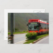 Carte postale Trolley (Devant / Derrière)