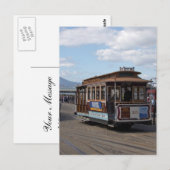 Carte Postale Trolley Cars San Francisco (Devant / Derrière)