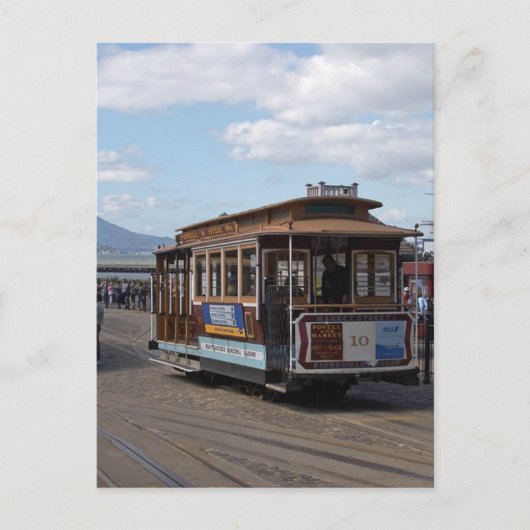 Carte Postale Trolley Cars San Francisco (Devant)