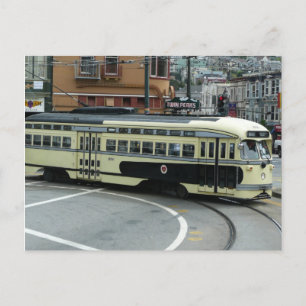 Carte Postale Trolley de San Francisco