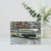 Carte Postale Trolley de San Francisco (Debout devant)
