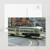 Carte Postale Trolley de San Francisco (Devant / Derrière)
