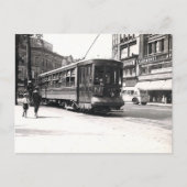 Carte Postale Trolley en Wilkes-Barre (Devant)