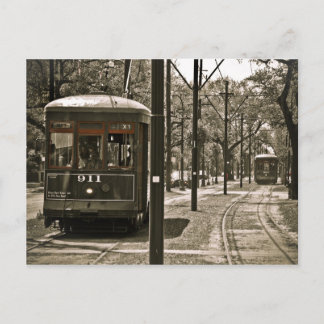 Carte Postale Trolleybus passant