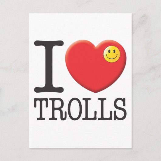 Carte Postale Trolls (Devant)