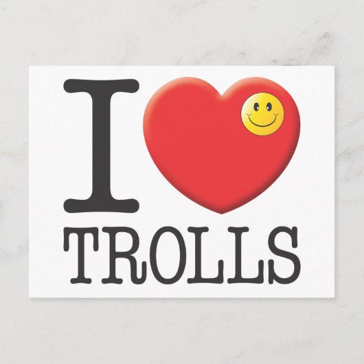 Carte Postale Trolls (Devant)