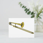 Carte Postale Trombone (Debout devant)