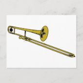 Carte Postale Trombone (Devant)