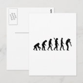 Carte Postale Trombone de l'évolution (Devant / Derrière)