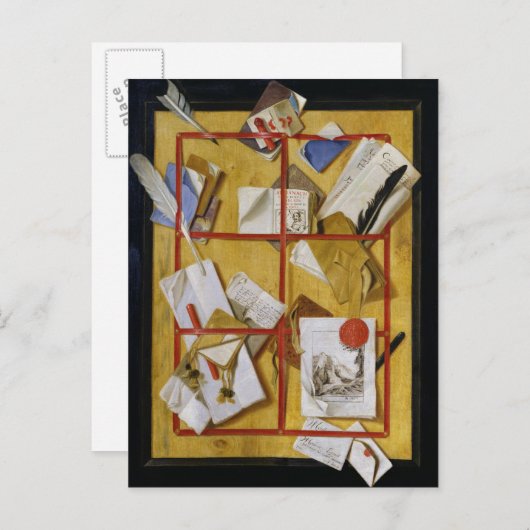 Carte Postale Trompe l'Oeil (Devant / Derrière)