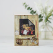 Carte Postale Trompe l'Oeil Still Life, 1665 (Debout devant)