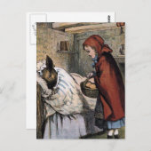 Carte Postale Tromper le capot rouge (Devant / Derrière)