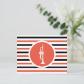 Carte postale Trompette Chic (Debout devant)