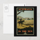 Carte Postale Trompf Australie Au Soleil (Devant / Derrière)