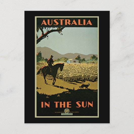 Carte Postale Trompf Australie Au Soleil (Devant)