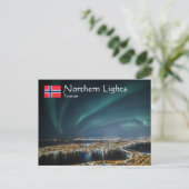 Carte Postale Tromso Northern Lights (Debout devant)