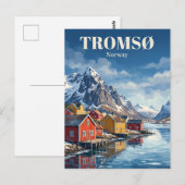 Carte Postale Tromsø Norvège (Devant / Derrière)
