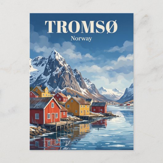 Carte Postale Tromsø Norvège (Devant)
