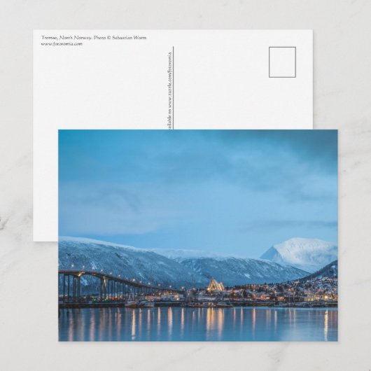 Carte Postale Tromso Norvège (Devant / Derrière)